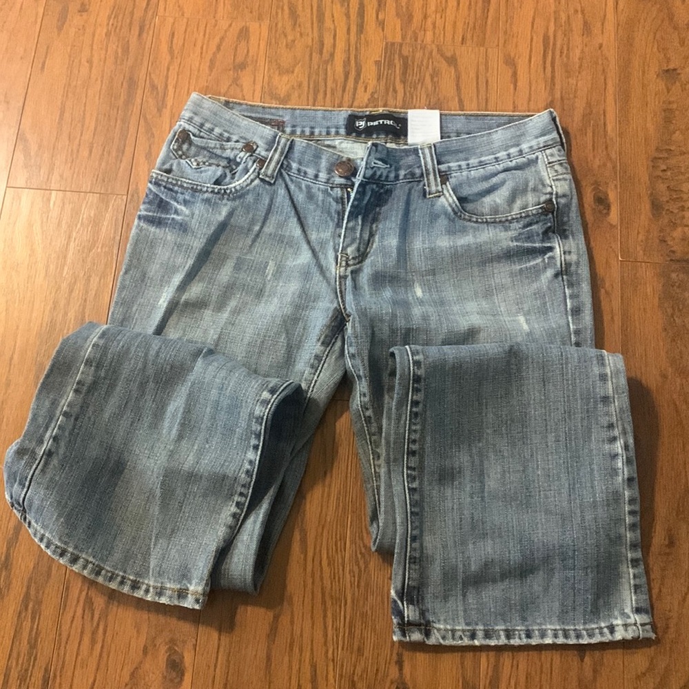 Petrol jeans